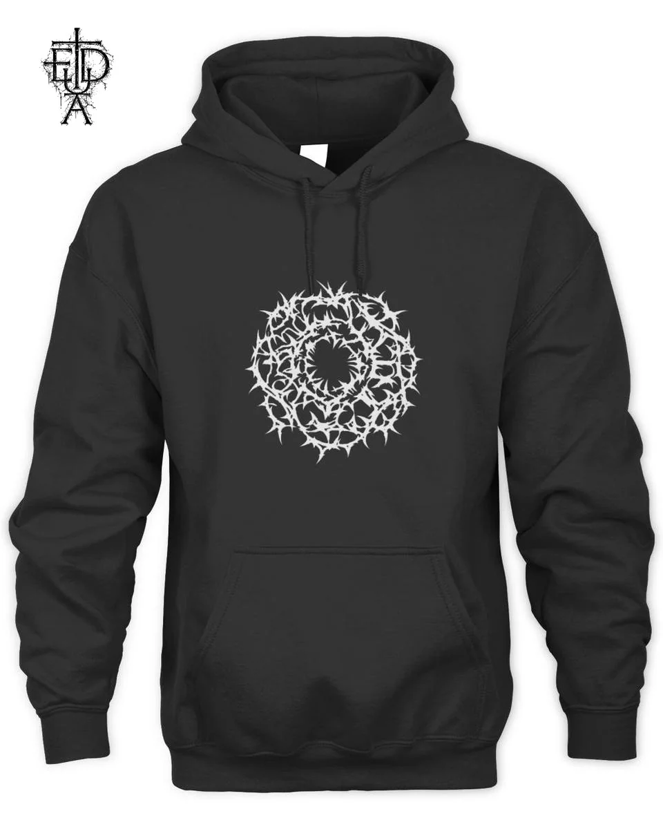 Maglietta Tedua Corona di Spine Grafica Dark T-Shirt 2 Felpa Tedua Corona di Spine Unisex Hoodie
