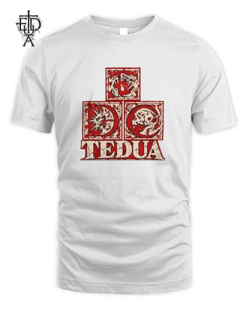 Maglietta Tedua Simboli Vintage Unisex Standard T-Shirt