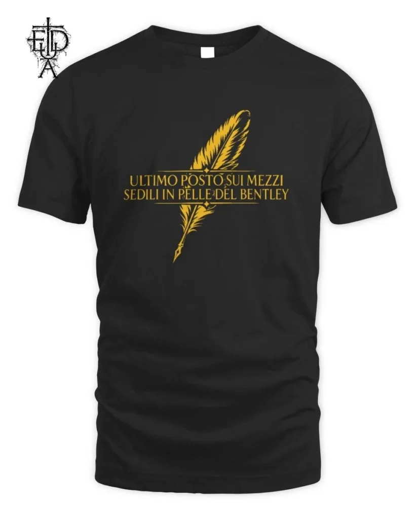 Maglietta Tedua Piuma d'Oro Unisex Standard T-Shirt