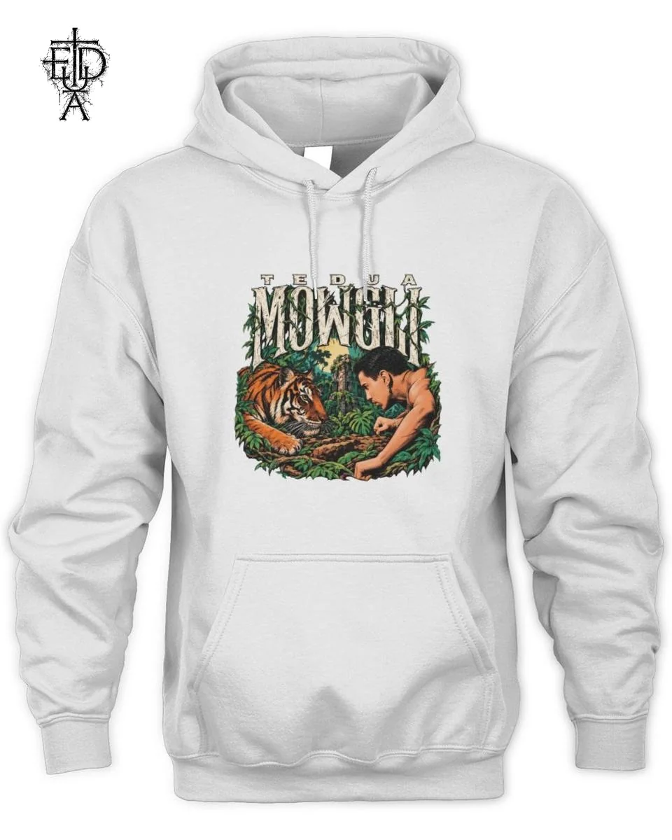 Compra Tedua Ragazzo E Tigre Nella Giungla T-Shirt 2 Abbigliamento Tedua Ragazzo E Tigre