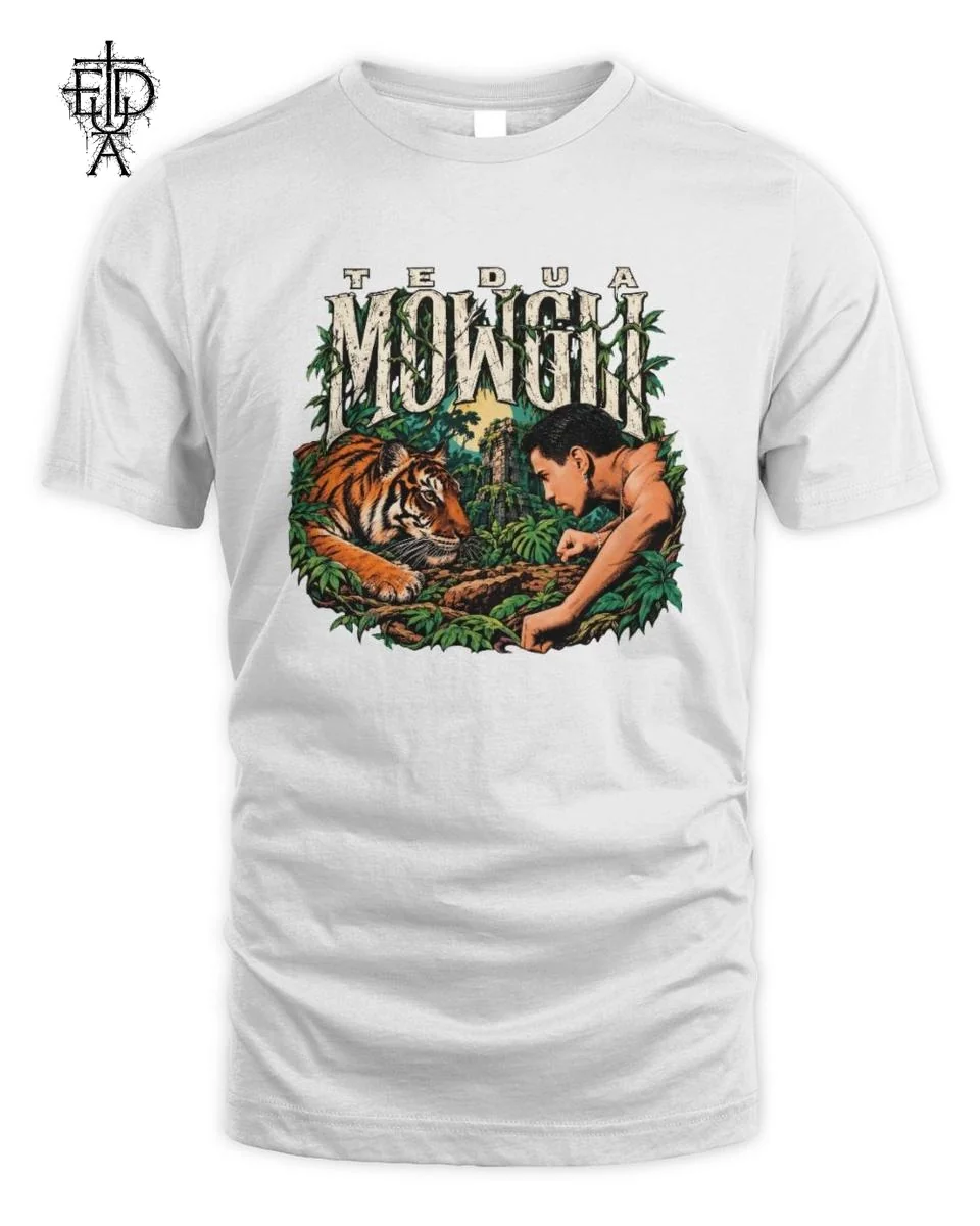 Compra Tedua Ragazzo E Tigre Nella Giungla T-Shirt 1 Abbigliamento Tedua Ragazzo E Tigre