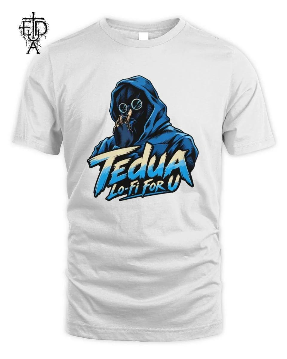 Maglietta Tedua Lo-Fi For U Ragazzo Incappucciato 1 Maglietta Tedua Lo-Fi For U Unisex Standard T-Shirt