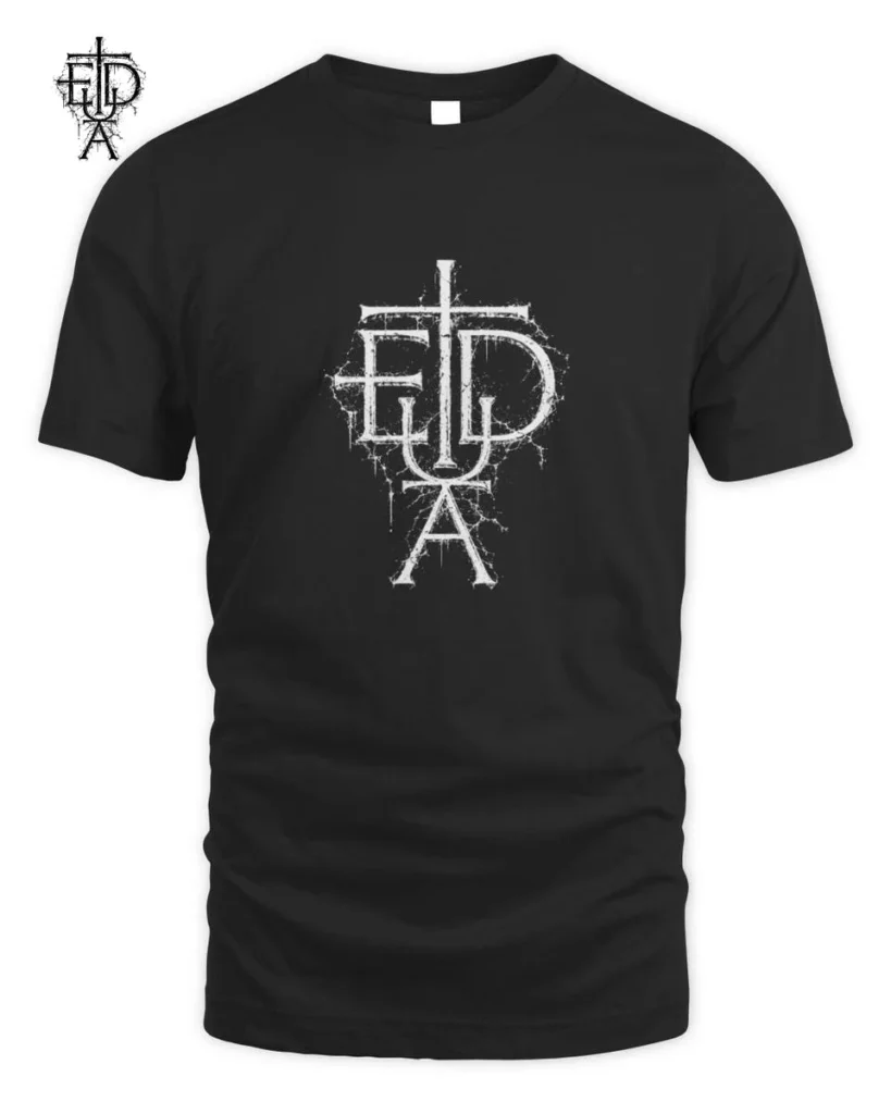 Abbigliamento Tedua Simbolo Croce Gotica
