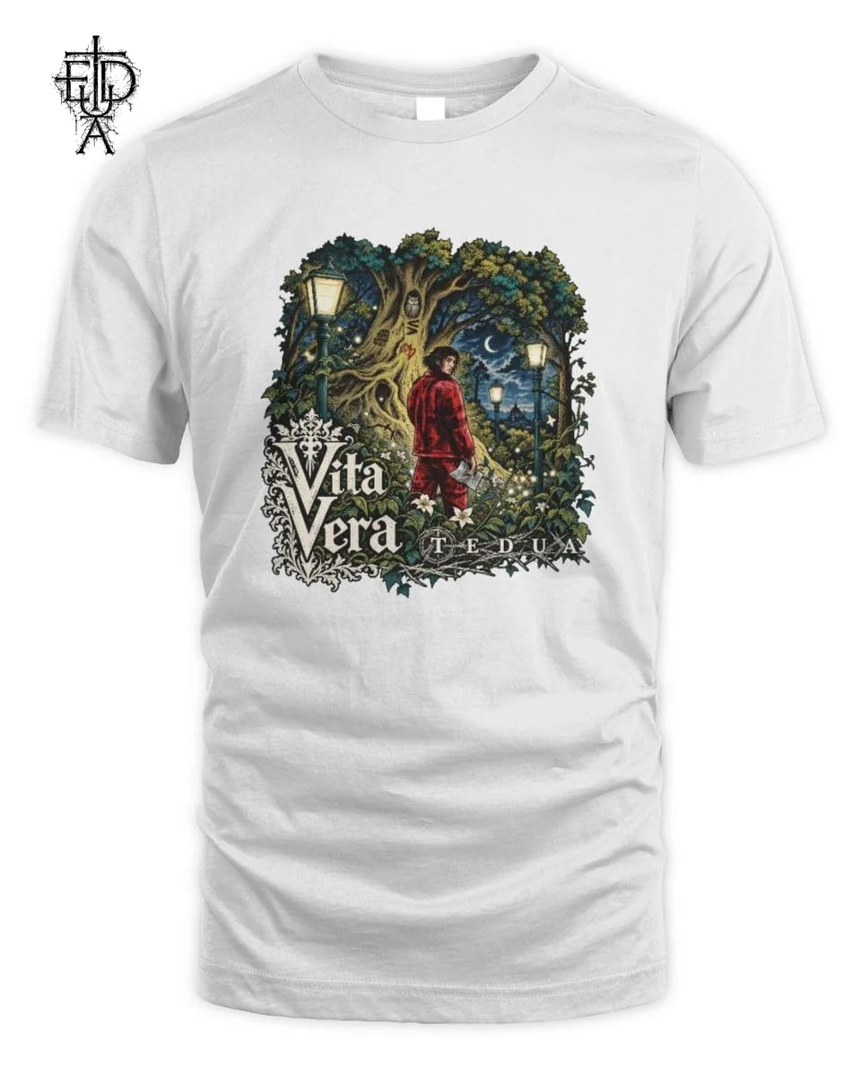 Compra Tedua Vita Vera Ragazzo Sotto Albero T-Shirt 1 Abbigliamento Tedua Vita Vera Ragazzo